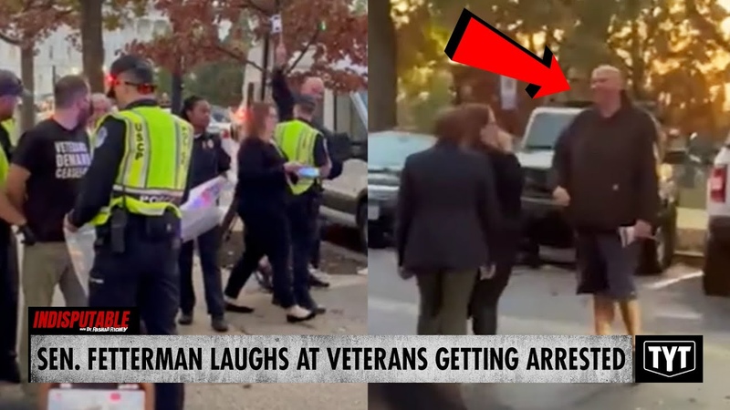 Fetterman LAUGHS In Faces Of Veterans Being