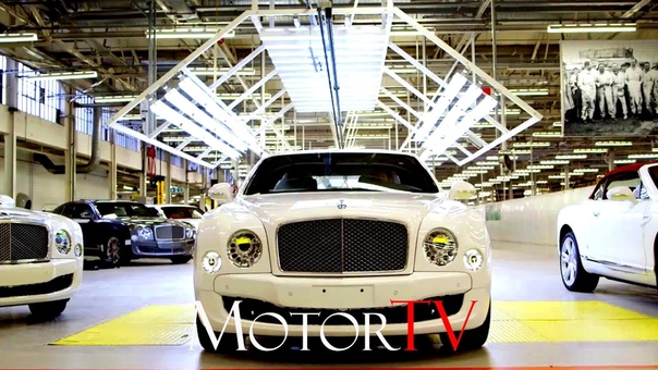 CAR FACTORY : BENTLEY MULSANNE PRODUCTION LINE l Pyms Lane