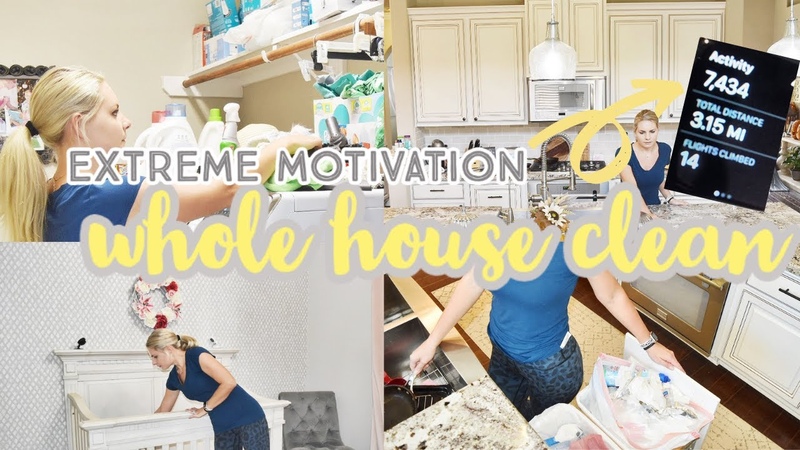 WHOLE HOUSE SPEED CLEANING TIME LAPSE 2020, SPEED CLEAN IN UNDER 20 MINUTES, CLEAN AND