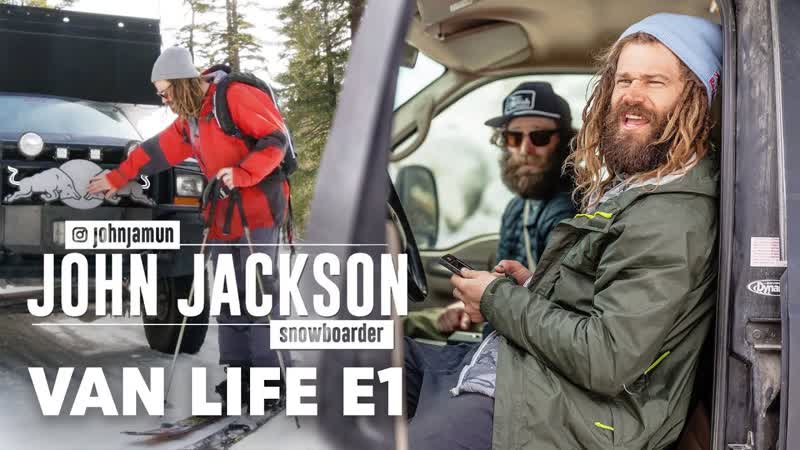 Inside the Van Life of Pro Snowboarder John Jackson. , Van Life Episode