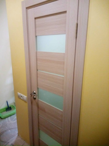 Экошпон складная Оптима Порте Турин 520.222 (2 полотна), стекло матовое, остекле