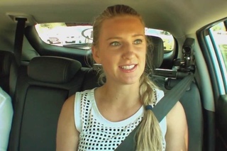 Victoria Azarenka: Kia Open Drive - 2014 Australian Open