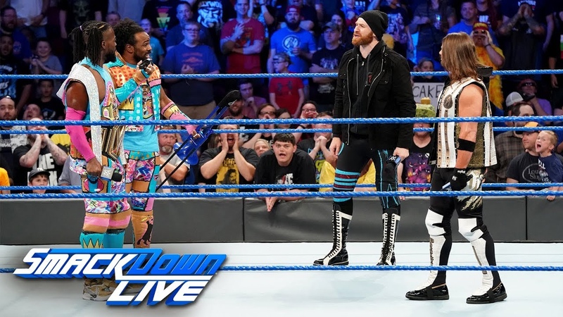 AJ Styles Sami Zayn take advantage of the Wild Card Rule : Smack Down LIVE, May 7,