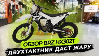 Обзор BRZ HX302T  ДВУХТАКТНИК ДАСТ ЖАРУ