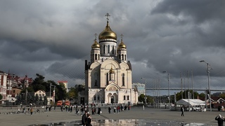 Владивосток Спасо-Преображенский собор в день освящения (29 сентября 2024).