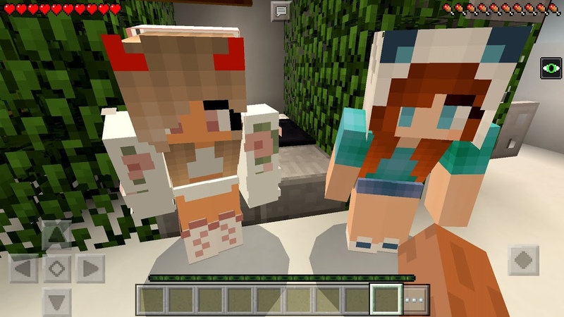 ДВЕ ДЕВУШКИ ВЛЮБИЛИСЬ В МЕНЯ (Анти Грифер Шоу Minecraft PE)