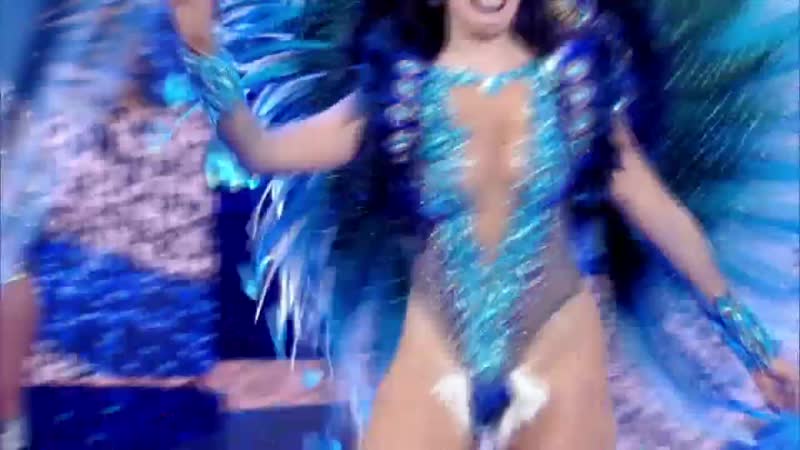 1280x720 Caldeirão do Huck Larissa Della Monica faz quadradinho na passarela do samba