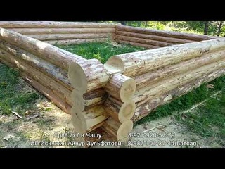 Сруб 7х7  2этажа Уфа Башкирия. ИП Искужин Айнур Зульфатович. 89279205779