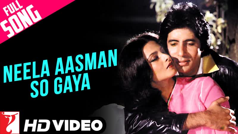 Neela Aasman So Gaya ( Male), Full Song, Silsila, Amitabh Bachchan, Rekha, Shiv