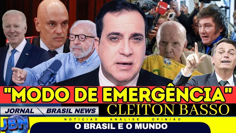 URGENTE FATOS E NOTÍ CIAS POLÊ MICAS DÃ O O QUE FALAR, LULA CONVERSA COM BIDEN, MORAES, CNN,